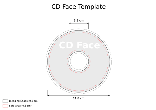 CD Template - CD Face