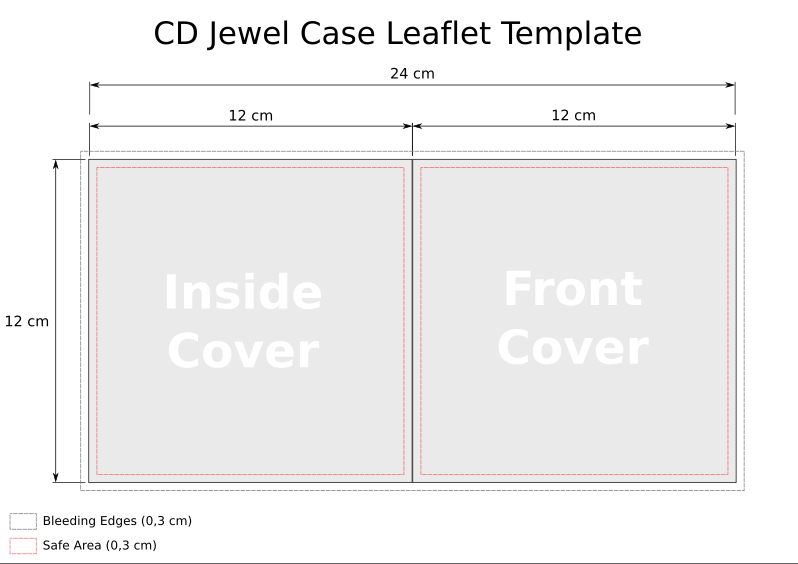 CD Templates For Jewel Case In SVG Kevin Deldycke