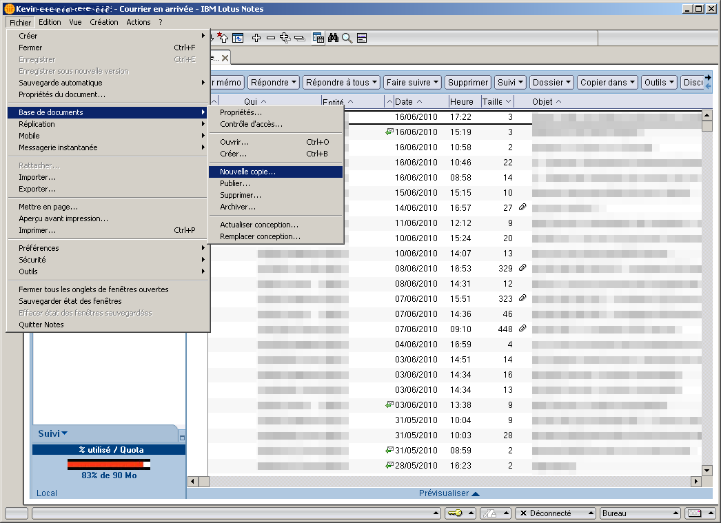 Lotus notes выгрузка в excel